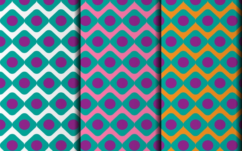 Design de padrão de repetição floral minimalista e perfeito