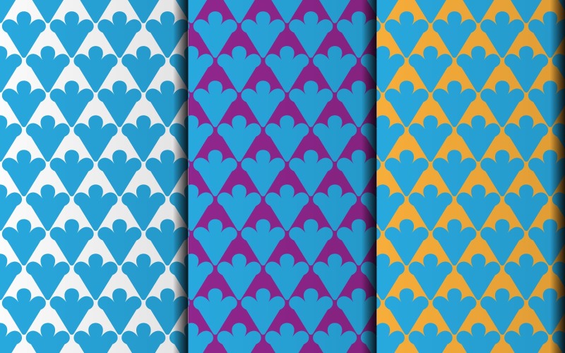 Modèle de conception de motif floral sans soudure de vecteur