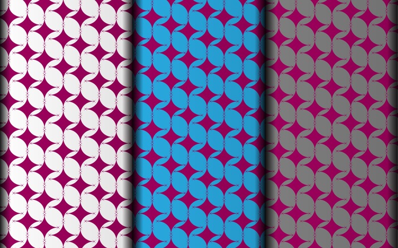 Seamless minimalist vector pattern design template