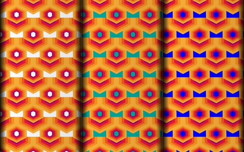 Vector seamless geometric pattern design