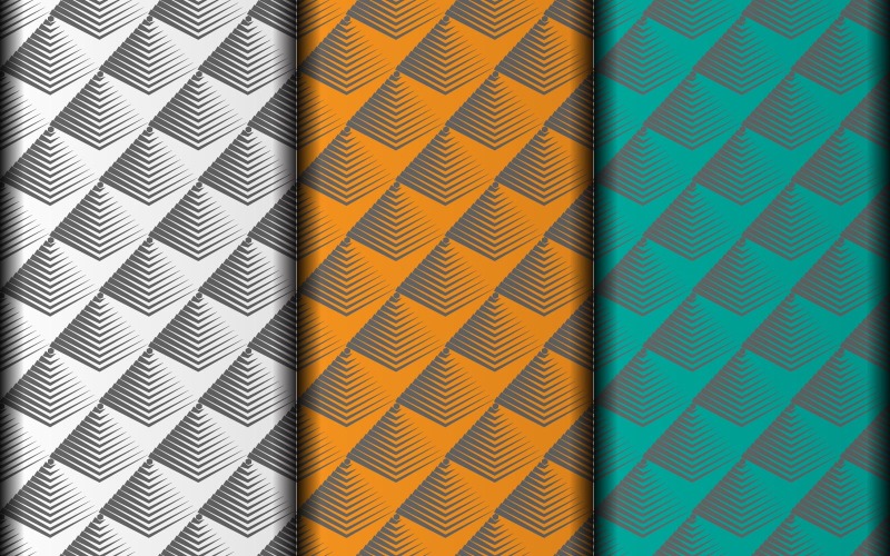 Vektorové geometrické bezešvé květinové eps vzorování