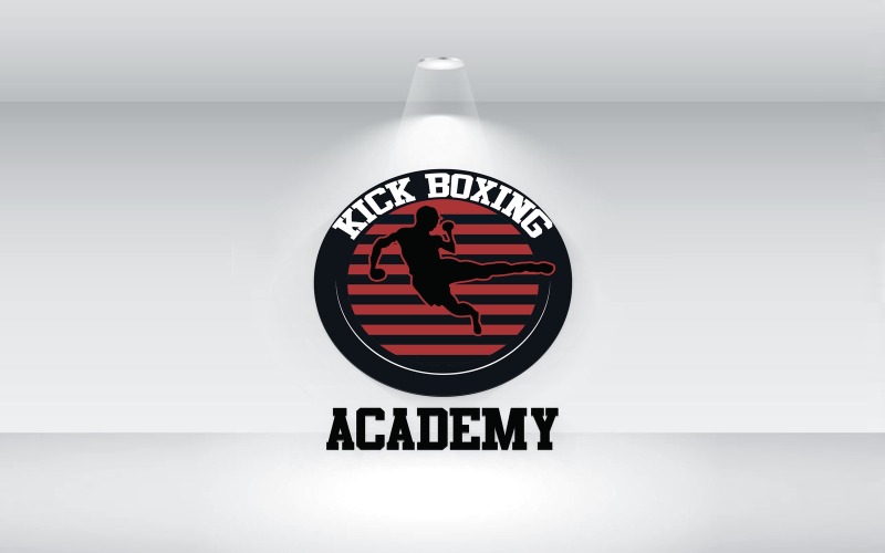 Fichier vectoriel du logo de l'Académie de Kick Boxing