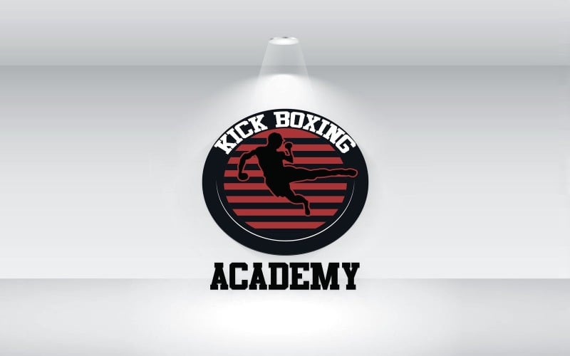 Векторный файл логотипа Академии кикбоксинга