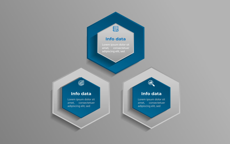 Eenvoudig vectoreps infographic ontwerp