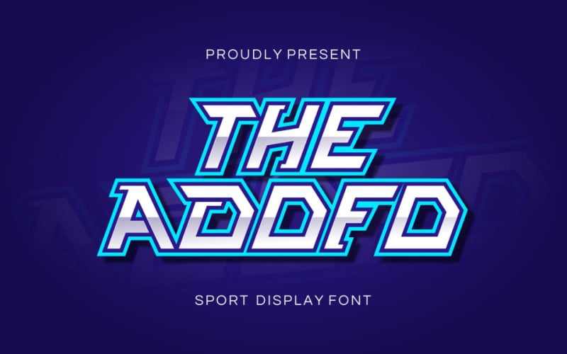Adofo Sport Cool Typeface
