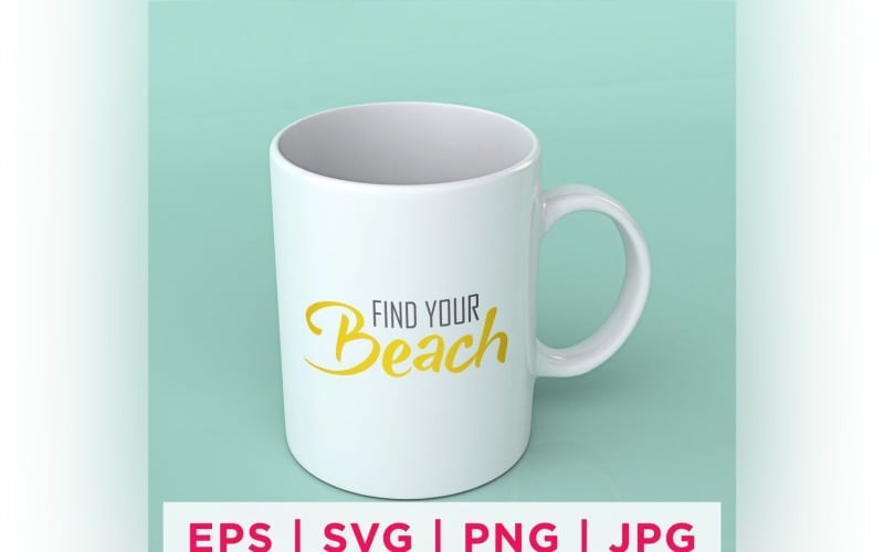 Finden Sie Ihr Strand-Sommer-Aufkleberdesign