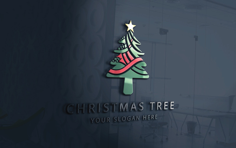 Julgranslogotypdesign