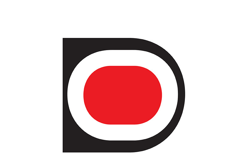 Lettre do, od abstrait entreprise ou marque Logo Design