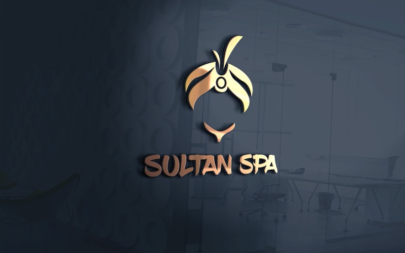 Sultan Spa-logotyp vektorfil