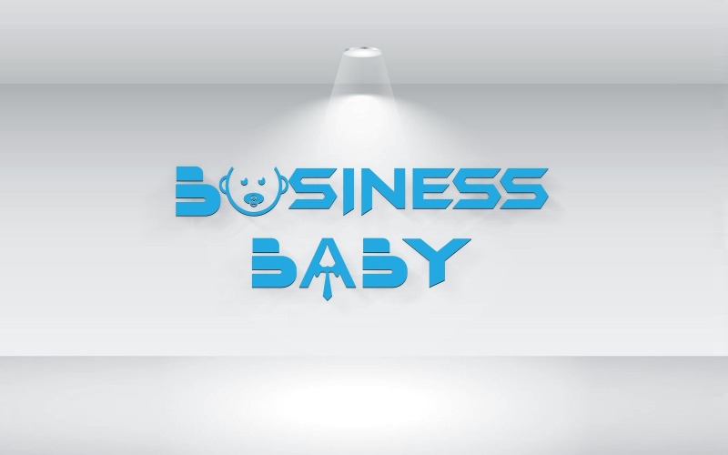 Business Baby Logo Vector File