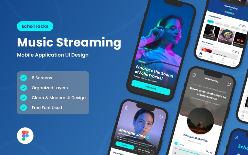 EchoTrack – mobilní aplikace pro streamování hudby