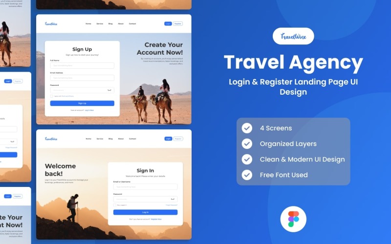 TravelWise - Целевая страница веб-сайта туристического агентства-4