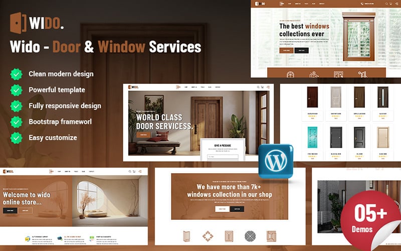 Wido - Door Services WordPress Theme