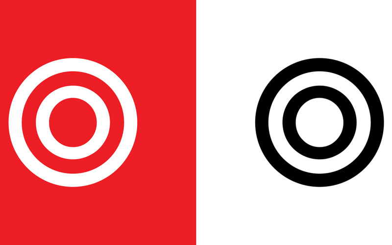Lettera oo, o società astratta o marchio Logo Design