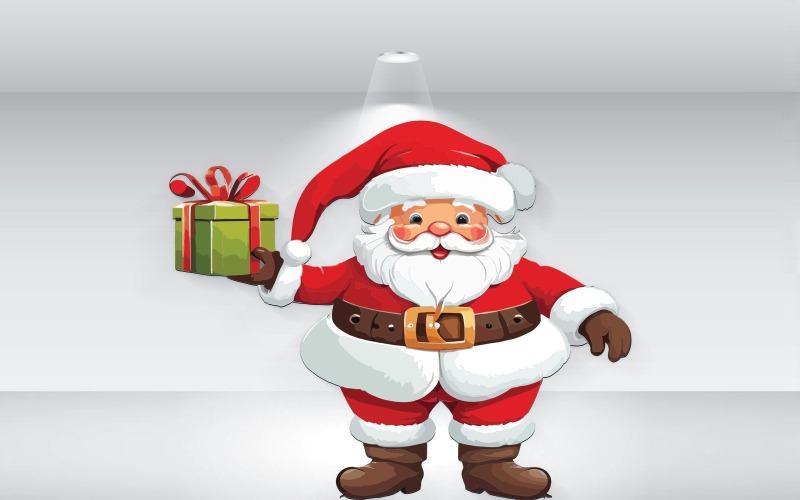 Christmas Santa Claus vektorillustration