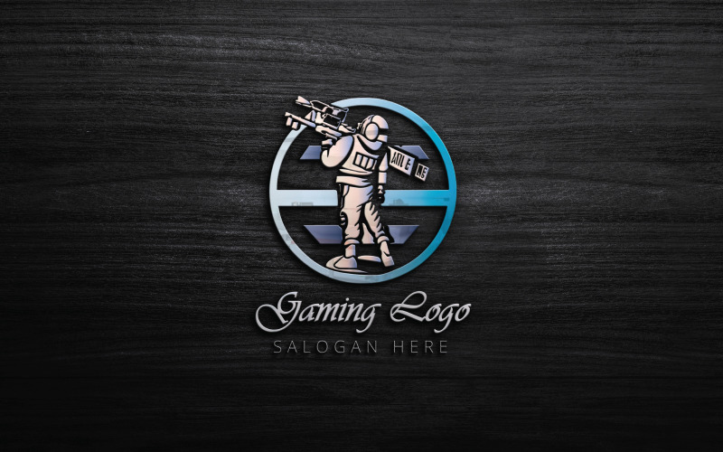 Maffia Gaming Logo sjabloon