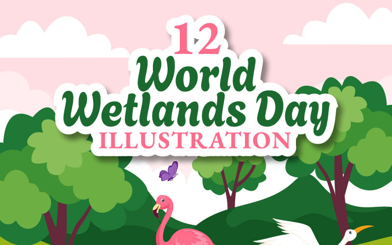 12 Ilustração do Dia Mundial das Zonas Húmidas