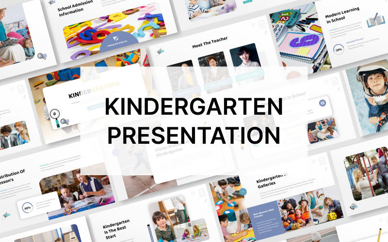 Шаблон презентації Powerpoint для дитячого садка