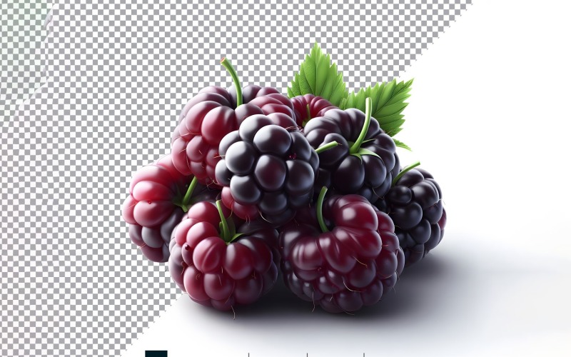 Holunder frisches Obst isoliert auf weißem Hintergrund 4.