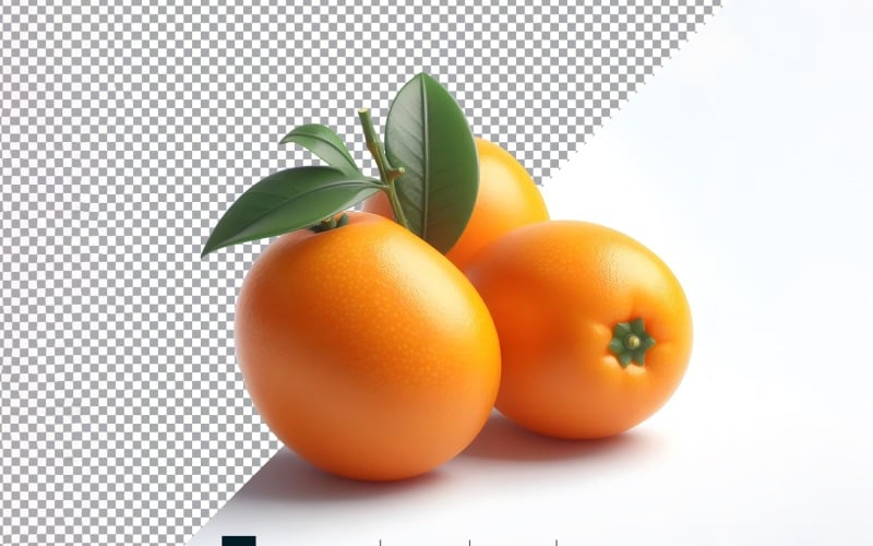 Kumquat fruta fresca aislada sobre fondo blanco 1