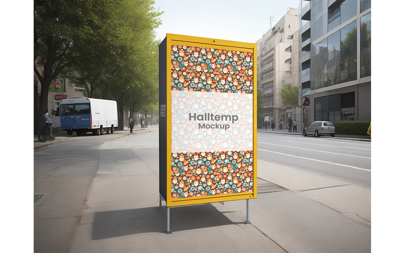 Street Poster Mockup - Street Poster Mockup #32