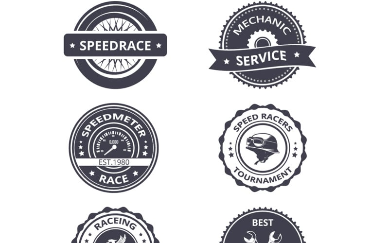 Badge Design Logo Set template #374424 - TemplateMonster