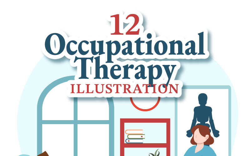 12 Ergoterapie Ilustrace