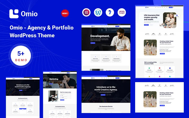 Agency – & Portfolio 多用途 WordPress 主题
