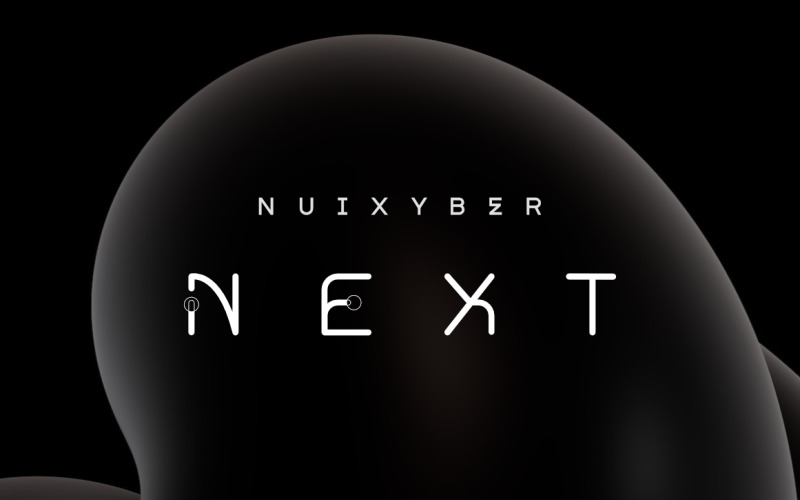 Nuixyber Next 未来字体