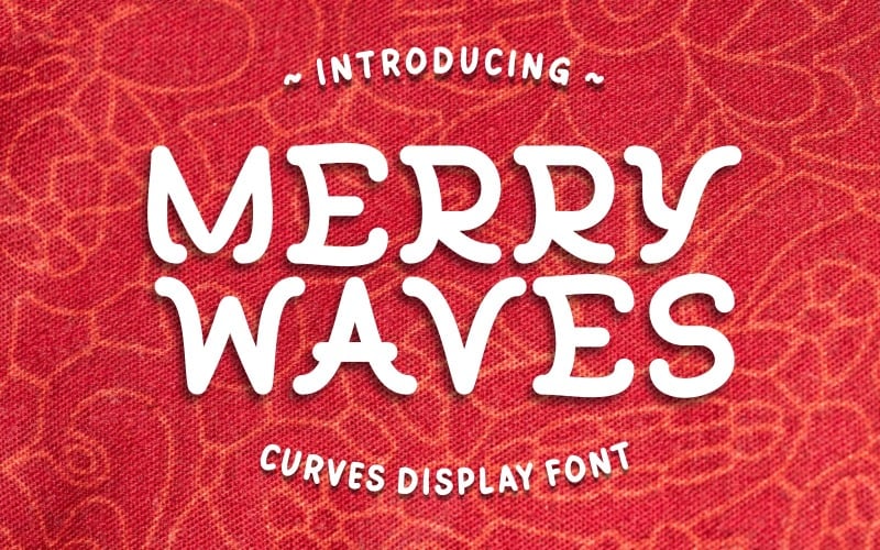 Merry Waves - 曲线显示字体