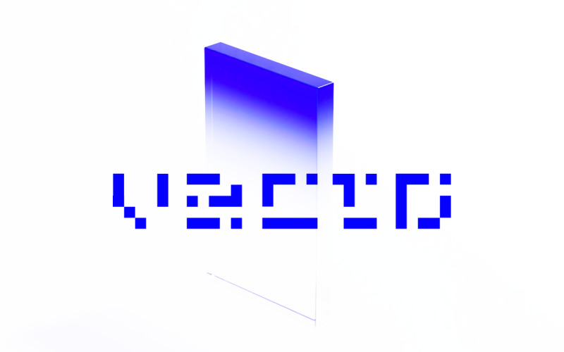 Groutpix - abstraktní futurismus písmo