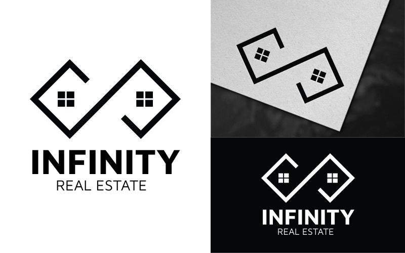 Infinity-logo sjabloonontwerp