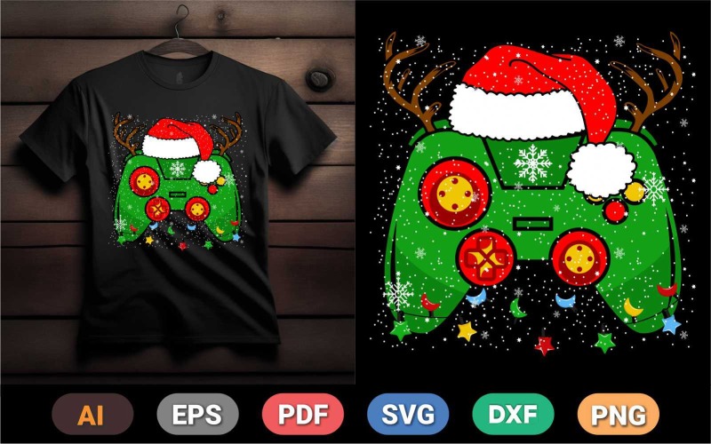 Noel Baba Gamepad ile Noel Tasarımı
