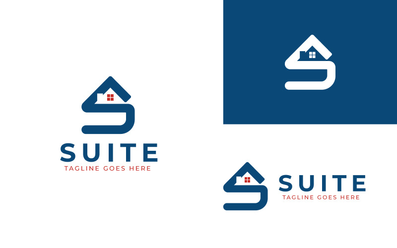 S Ev Logo Şablon Tasarımı