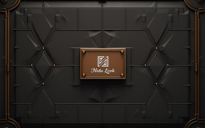 Bestuur Logo Mockup ontwerpsjabloon
