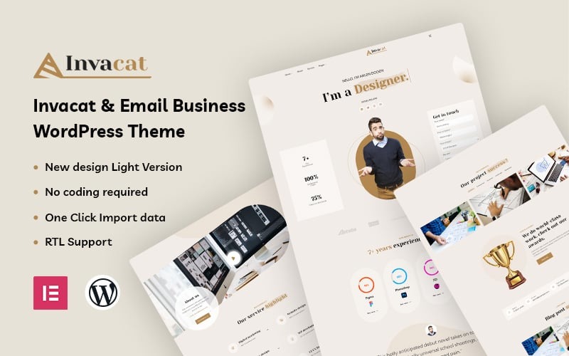 Invacat - Personligt WordPress-tema