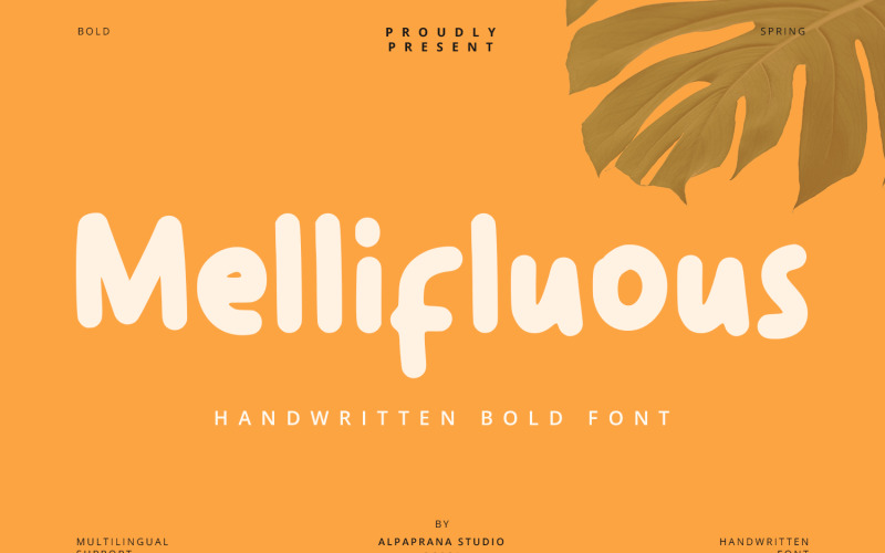 Mellifluous - 手写字体