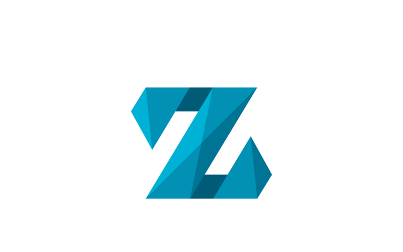 Шаблон логотипу Zenith літера Z
