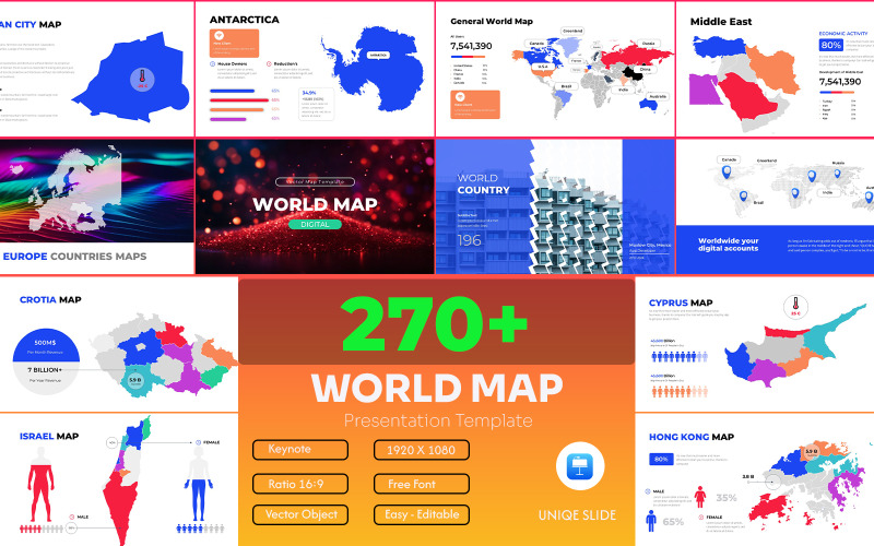 World Map Keynote Presentation Template Templatemonster World Map Keynote Presentation Template Templatemonster