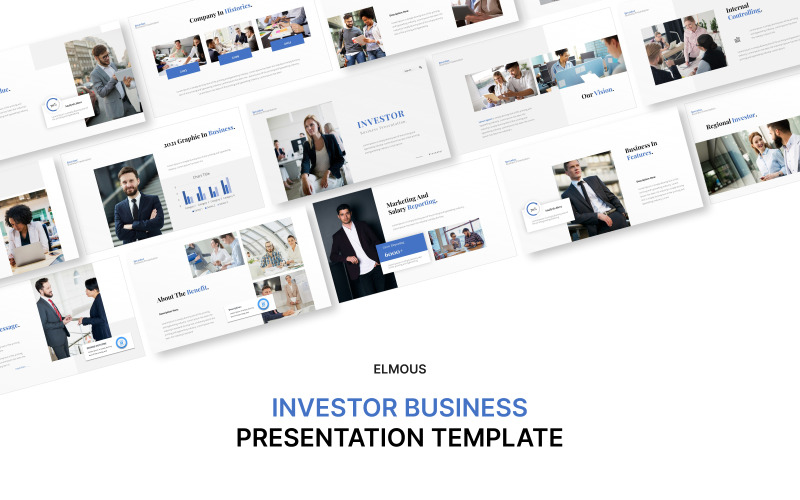 Presentationsmall för Investor Business Google Slides