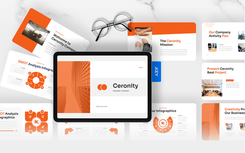 Ceronity - Modello di keynote aziendale