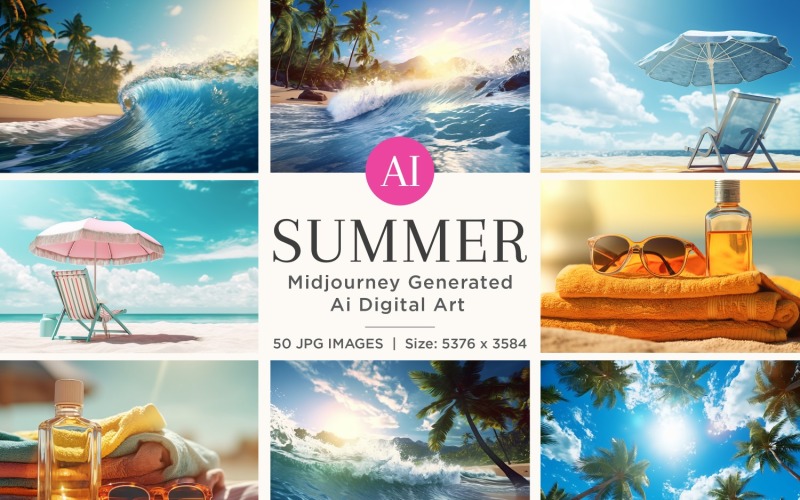 Warmth of Summer Desert Picturing Background 50 Set V-2