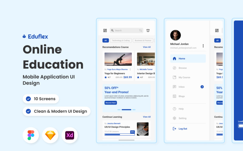 Eduflex - мобільний додаток для онлайн-освіти