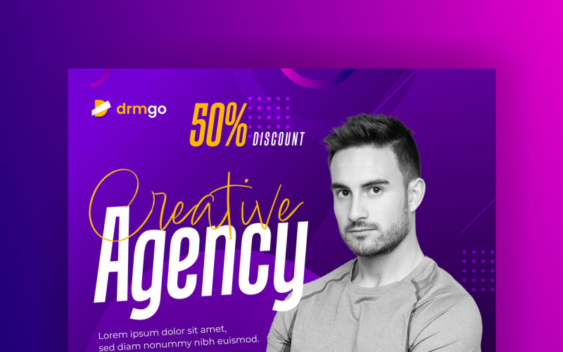 Creative Agency Social Media Template