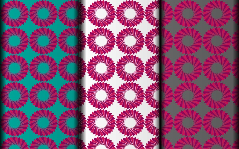 Design de padrão mínimo de vetor floral geométrico eps