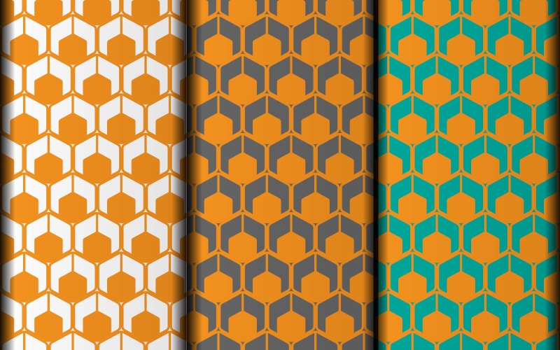 Geometric vector eps minimal pattern design