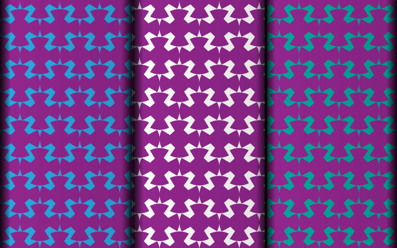 Minimal vektör geometrik desen tasarım şablonu.