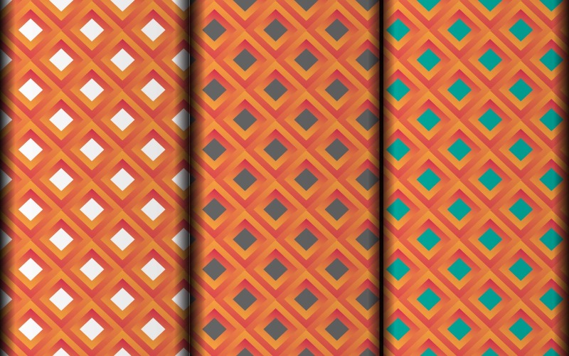 Plantilla de diseño de patrón geométrico mínimo simple.