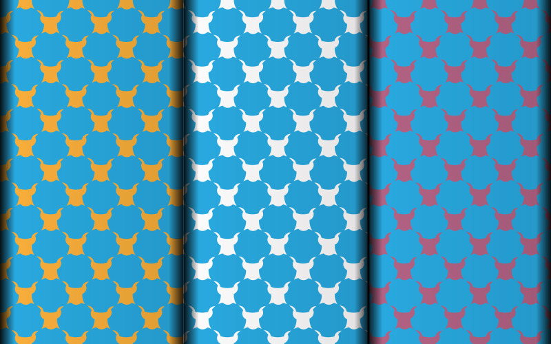 Simple seamless minimal pattern design template