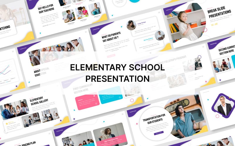 小学 PowerPoint 模板演示文稿